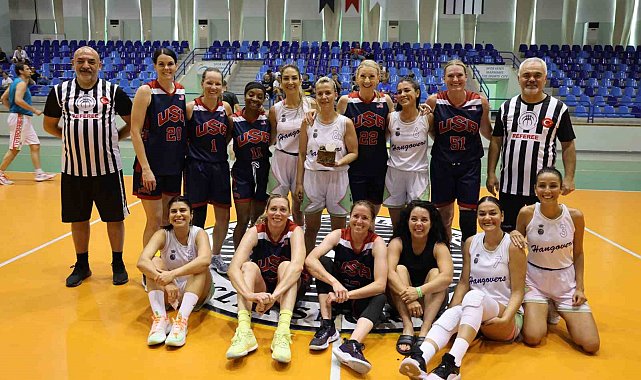 Master basketbolcular 9. kez Marmaris'te