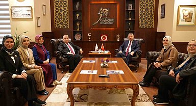 MEB Bakan Müşaviri Subaşı'ndan Rektör Kırışık'a ziyaret