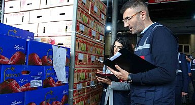 Mersin'de fahiş fiyata karşı hal denetimleri sürüyor