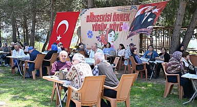 Mersin'de gaziler doğayla iç içe vakit geçirdi