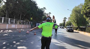 Mersin'de trafikte kameralı sıkı denetim: 10 günde bin 413 sürücü ceza yedi