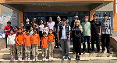MESEM öğrencilerinden köy okullarına anlamlı etkinlik