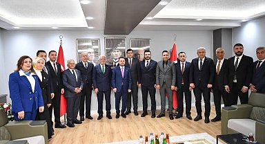 MHP'den Adalet Bakanı Akın Gürlek'e samimi ve sıcak karşılama
