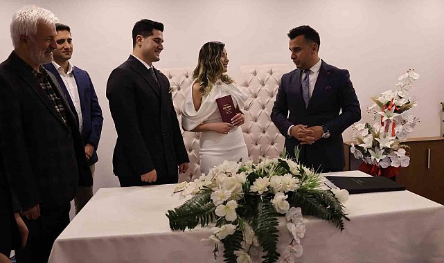 Milli Aile Haftası'nda anlamlı nikâh