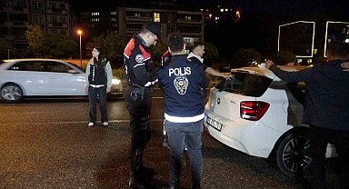 Muğla polisinden 'gece operasyonu' gibi denetim