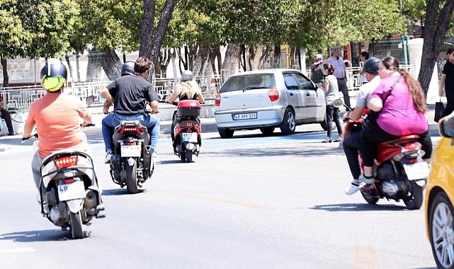 Muğla'da 4 kişiden birisi motosiklet sahibi