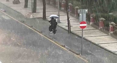 Muğla'da sağanak ve dolu hayatı olumsuz etkiledi
