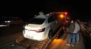 Muş-Bingöl kara yolunda otomobil ata çarptı: 7 yaralı
