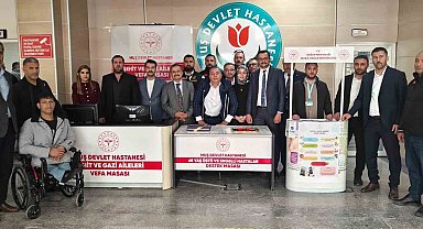 Muş Devlet Hastanesi'nde "Vefa Masası" kuruldu