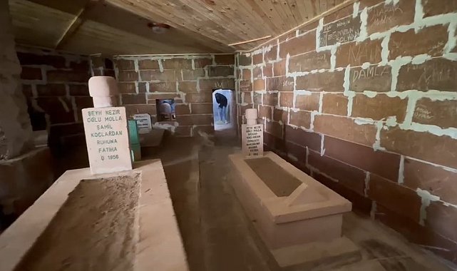 Muş'ta bayram öncesi türbe temizliği