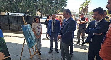 Nazilli'de bilim fuarında öğrenciler projelerini sergilendi