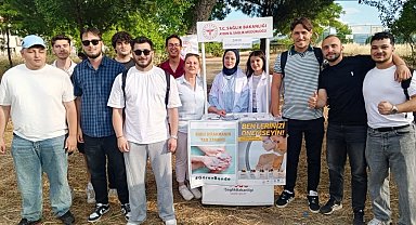 Nazilli'de cilt kanseri ve sigaranın zararlarına dikkat çekildi