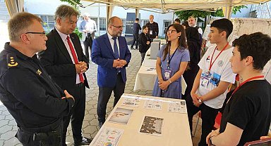 Nazilli'de İmam Hatip Lisesi bilim fuarı düzenledi
