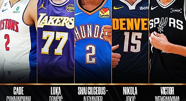 NBA'de sezonun en iyi 5'leri açıklandı