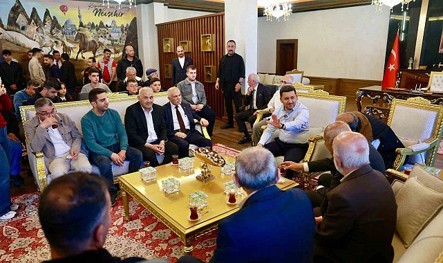 Nevşehir Belediyesinde bayramlaşma maratonu