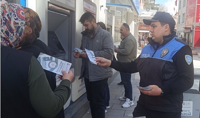 Niğde'de öğrencilere güvenlik eğitimi, vatandaşlara dolandırıcılık uyarısı yapıldı