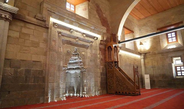 Niğde'nin tarihi mirası Sungurbey Camii'nde restorasyon tamamlandı