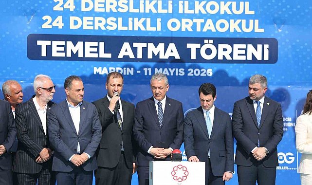 Nusaybin'de 100 yataklı öğretmenevi ve 24 derslikli kompleksi temeli atıldı
