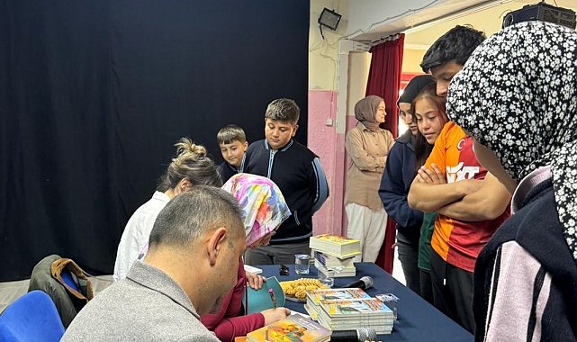 Öğrenciler yazarlarla buluştu