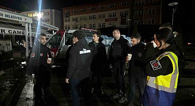 OMÜ Arama-Kurtarma ekibi sel bölgesinde görev aldı