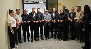 Onkoloji Hastanesinde öğrenciler için modern ve donanımlı kütüphane hizmete açıldı