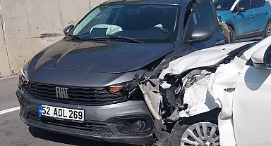 Ordu'da 3 araç çarpıştı: 5 yaralı