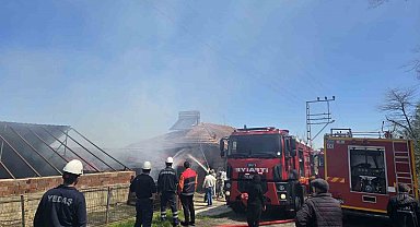 Ordu'da 3 katlı binada yangın