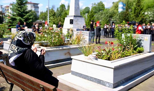Ordu'da arefe gününde şehitler dualarla yad edildi