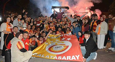 Ordu'da Galatasaray'ın 26. şampiyonluğu coşkuyla kutlandı