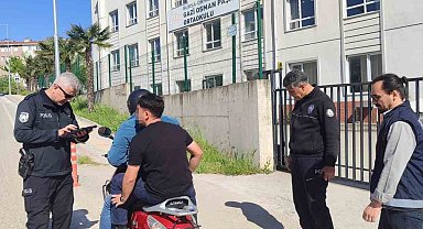 Orhangazi'de okul çevrelerine sıkı denetim