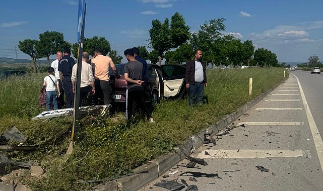 Osmaneli Belediye Başkanı trafik kazasında yaralandı