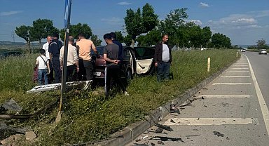 Osmaneli Belediye Başkanı trafik kazasında yaralandı