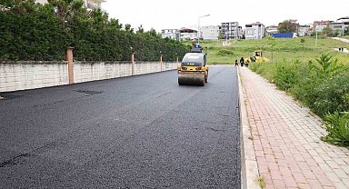 Osmangazi belediyesi çalışıyor yollar güzelleşiyor