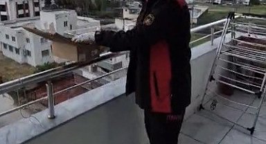 Osmaniye'de aspiratör borusuna giren 3 kırlangıç kurtarıldı