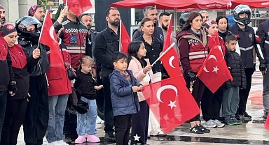 Osmaniye'de motosiklet tutkunlarından 19 Mayıs korteji
