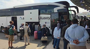 Otobüs firmaları ve ücret tarifeleri denetlendi