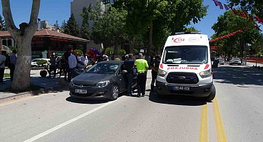 Otomobilin çarptığı yaya ağır yaralandı