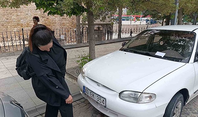 Otomobilin kaputuna giren kediyi itfaiye ekipleri kurtardı
