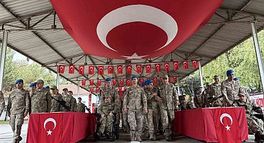 Özel bireyler üniforma giyip yemin etmenin gururunu yaşadı