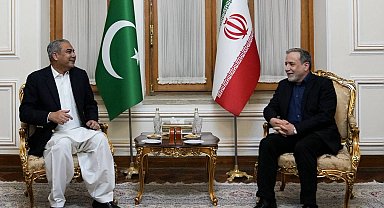Pakistan İçişleri Bakanı Naqvi, İran Dışişleri Bakanı Arakçi ile bir araya geldi