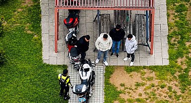 Parkta motosiklet keyfi 180 bin liraya mal oldu