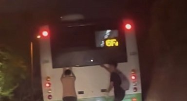 Patenli gençlerin tehlikeli yolculuğu kamerada
