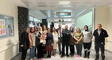 Polatlı Duatepe Devlet Hastanesi'nde "Pembe Kod" tatbikatı yapıldı