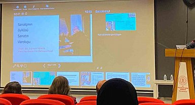 Prof. Dr. Adnan Tönel 'Sanatın Varoluşu'nu anlattı