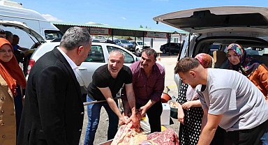Pursaklar'da Kurban Bayramı hizmetine tam not