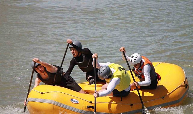 Raftingde Türkiye şampiyonasında önemli başarı