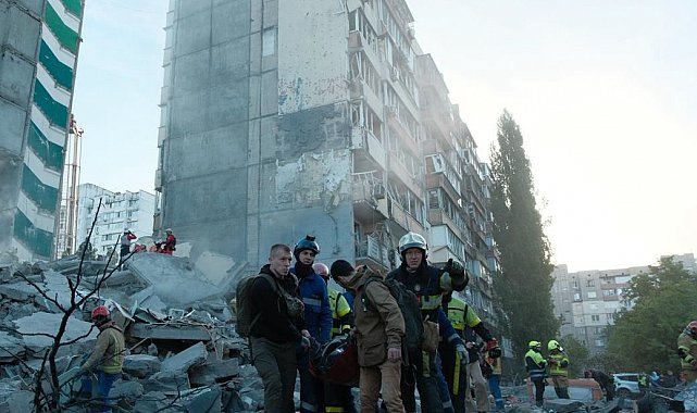 Rusya'dan Ukrayna'ya 56 füze ve 670'ten fazla İHA ile saldırı: 1 ölü