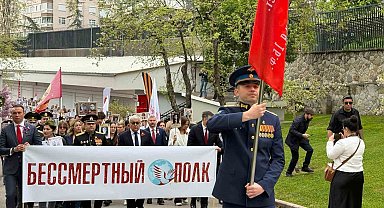 Rusya'nın Ankara Büyükelçiliği'nde "Zafer Günü" kutlandı