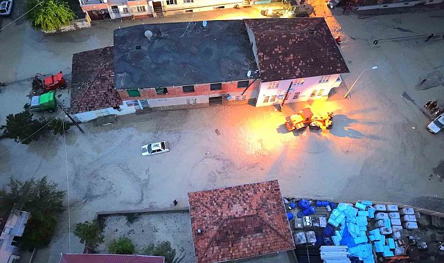 Samsun Valiliği: "Havza'daki su taşkınlarına ivedilikle müdahale edildi, can kaybı yok"