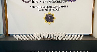 Samsun'da 10 bin uyuşturucu hap ele geçirildi
